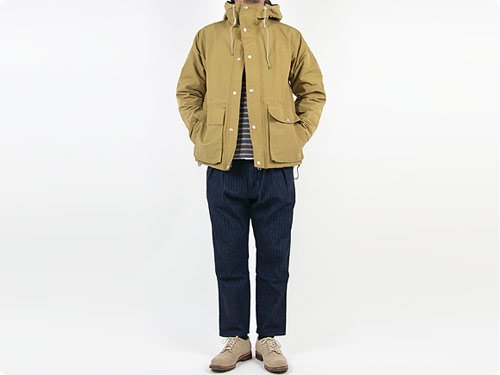 ENDS and MEANS Sanpo Jacket BEIGE ENDS and MEANS通販・取扱い rusk 
