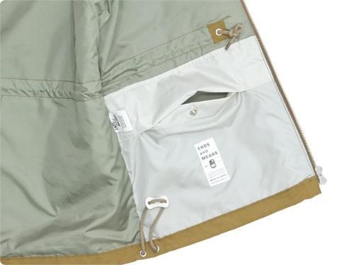 ENDS and MEANS Sanpo Jacket BEIGE