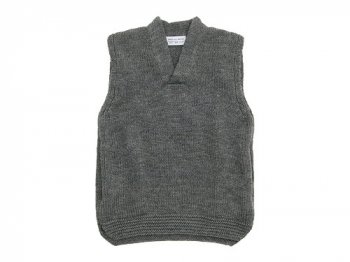 ENDS and MEANS Grandpa Knit Vest GRAY