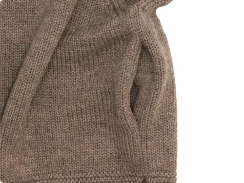 ENDS and MEANS Grandpa Knit Vest BROWN