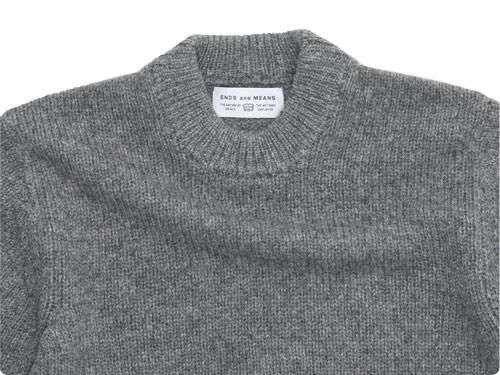 ENDS and MEANS Grandpa 5G Knit GRAY