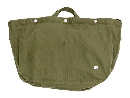 ENDS and MEANS HBT Newspaper Bag OLIVE