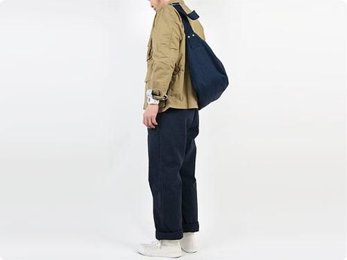 ENDS and MEANS HBT Newspaper Bag NAVY