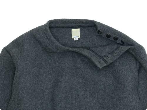 TATAMIZE C/NECK WOOL SHIRT GRAY