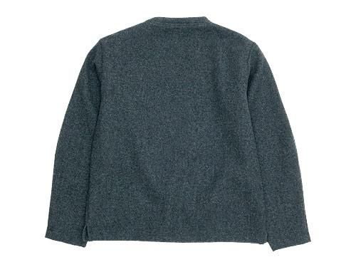 TATAMIZE C/NECK WOOL SHIRT GRAY