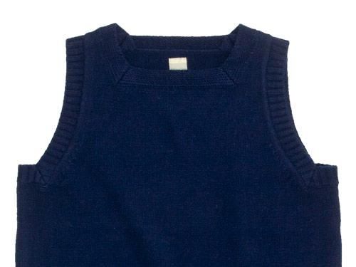 TATAMIZE SQUARE NECK VEST NAVY
