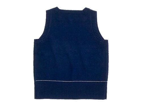 TATAMIZE SQUARE NECK VEST NAVY