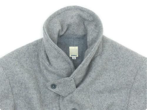 TATAMIZE SHAWL COLLAR JACKET GRAY