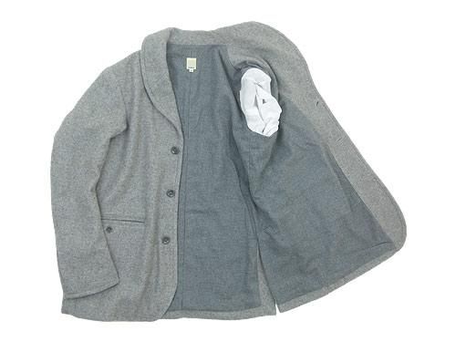 TATAMIZE SHAWL COLLAR JACKET GRAY