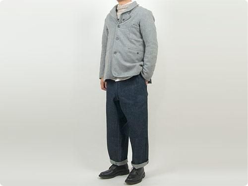TATAMIZE SHAWL COLLAR JACKET GRAY