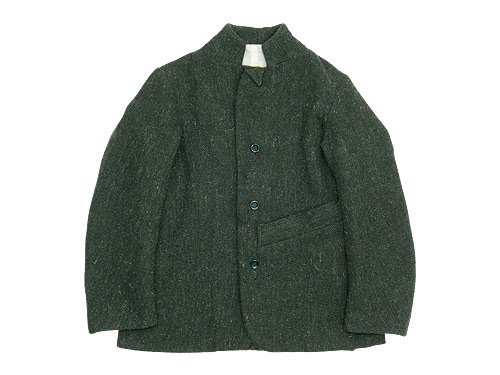 TATAMIZE STAND COLLAR JACKET GREEN