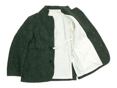 TATAMIZE STAND COLLAR JACKET GREEN