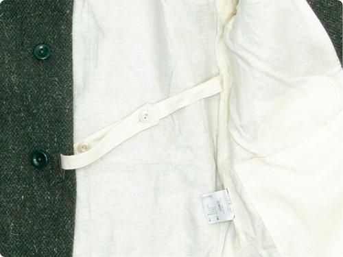 TATAMIZE STAND COLLAR JACKET GREEN