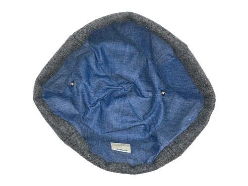 TATAMIZE BOWL CAP WOOL GRAY