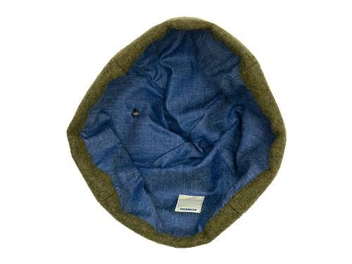 TATAMIZE BOWL CAP WOOL OLIVE