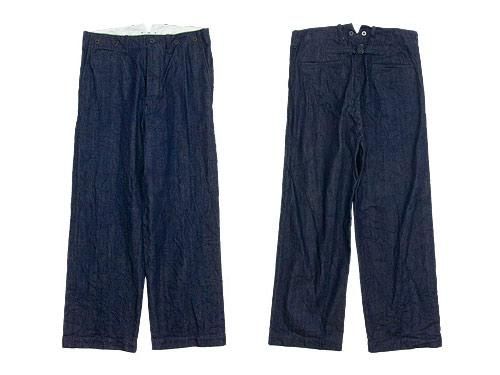 TOUJOURS Waist Overalls INDIGO MM25GP03