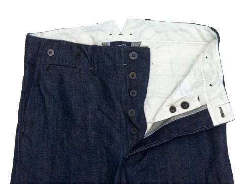 TOUJOURS Waist Overalls INDIGO MM25GP03
