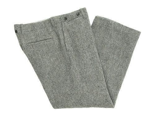 TOUJOURS Waist Overalls MELANGE MOCHA GRAY TM25PP03