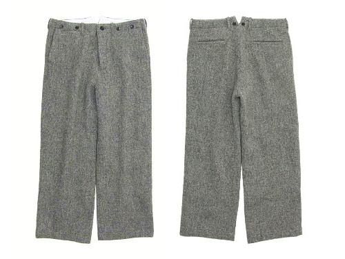 TOUJOURS Waist Overalls MELANGE MOCHA GRAY TM25PP03