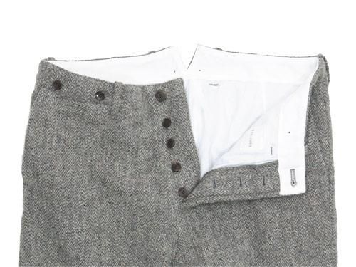 TOUJOURS Waist Overalls MELANGE MOCHA GRAY TM25PP03