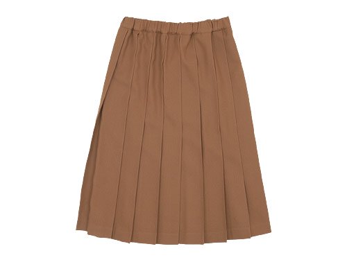 Charpentier de Vaisseau Belle プリーツスカート Wool BEIGE