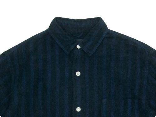 maillot nel stripe regular shirts BLACK