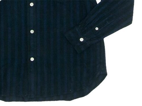 maillot nel stripe regular shirts BLACK