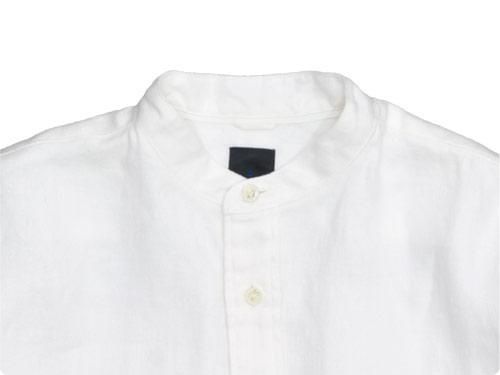 maillot winter linen stand long shirts WHITE