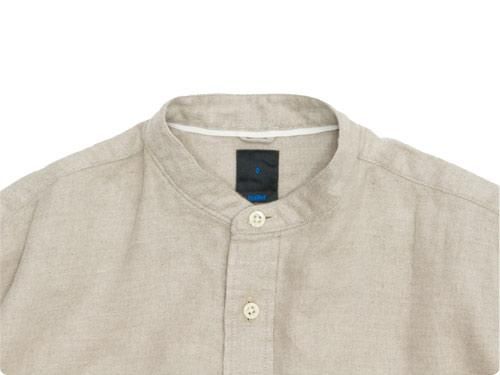 maillot winter linen stand long shirts ECRU