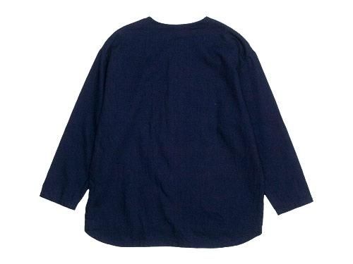 maillot C/W denim big smock INDIGO