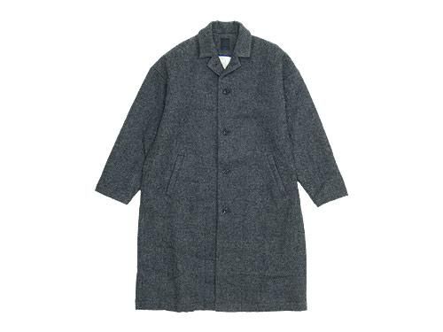 maillot shetland wool gown coat