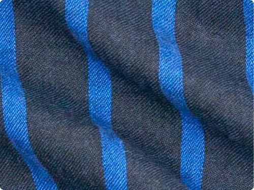 maillot linen wool pull vest STRIPE NAVY x BLUE