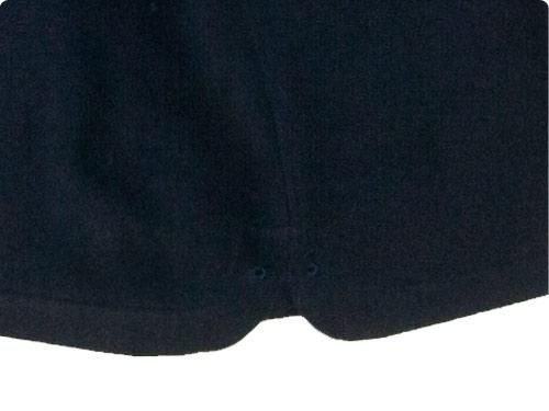 maillot melton U neck vest NAVY