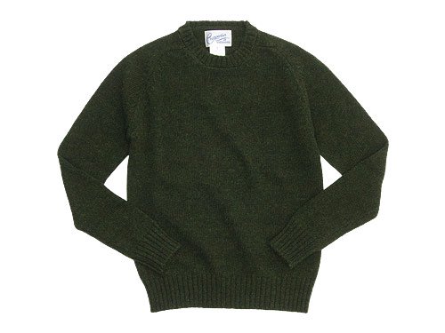 Charpentier de Vaisseau Crew Neck Knit OLIVE Charpentier de