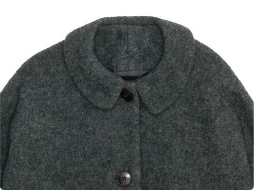 Atelier d'antan Clouetʥ롼 Round Collar Jacket Wool&Alpaca GRAY