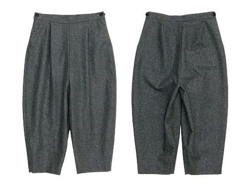 Atelier d'antan Salvadorʥɡ tack pants Wool GRAY