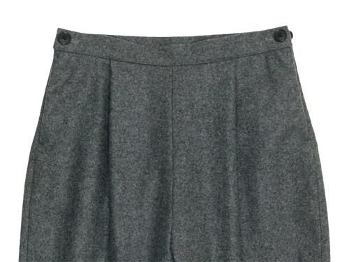 Atelier d'antan Salvadorʥɡ tack pants Wool GRAY