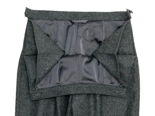 Atelier d'antan Salvadorʥɡ tack pants Wool GRAY