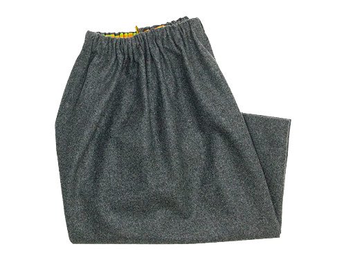 Atelier d'antan Paulyʥݡ꡼ gathered pants Wool GRAY