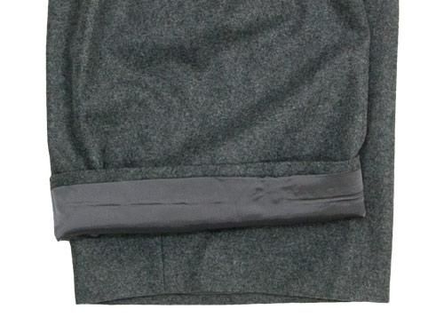 Atelier d'antan Paulyʥݡ꡼ gathered pants Wool GRAY