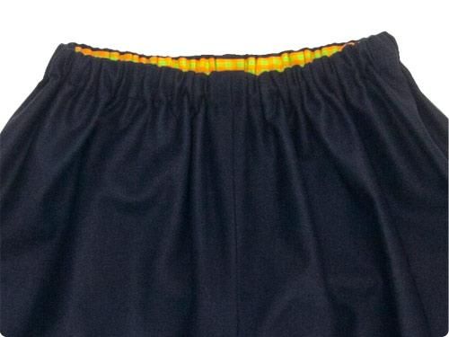 Atelier d'antan Paulyʥݡ꡼ gathered pants BLACK