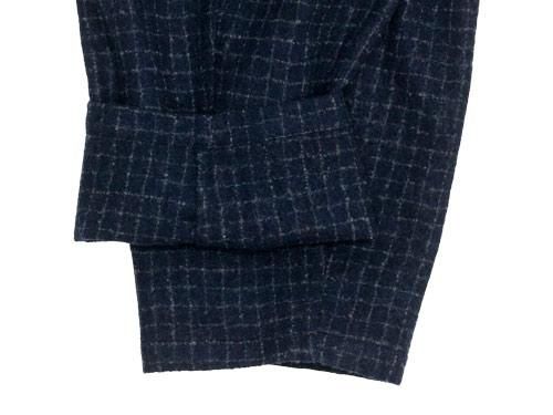 Atelier d'antan BarouhʥХ롼 Easy Pants NAVY CHECK