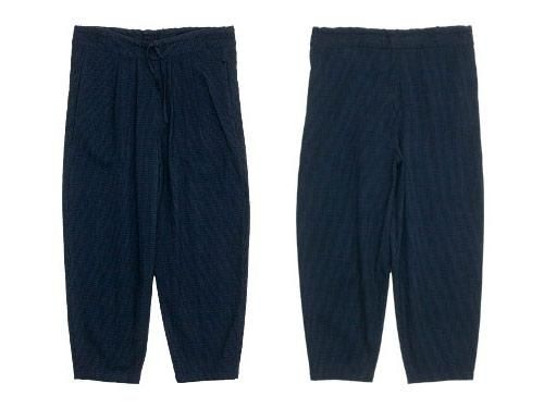 Atelier d'antan BarouhʥХ롼 Easy Pants NAVY x BLACK