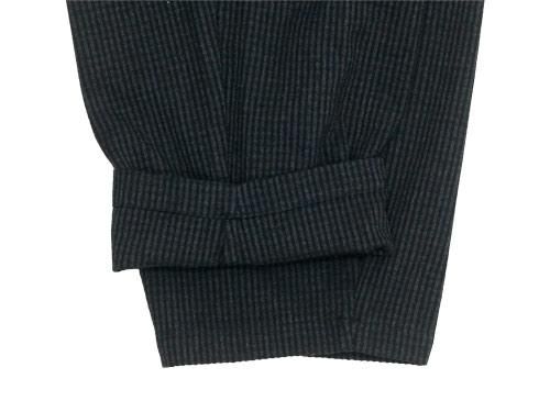 Atelier d'antan BarouhʥХ롼 Easy Pants DARK GRAY x BLACK