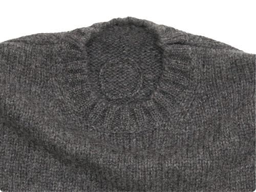 Atelier d'antan Lemayʥᥤ Shetland Crew Neck Knit GRAY