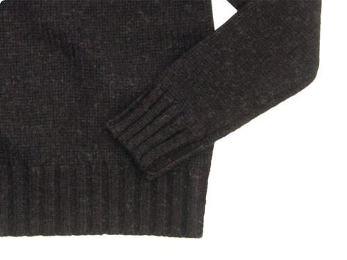 Atelier d'antan Lemayʥᥤ Crew Neck Knit BROWN