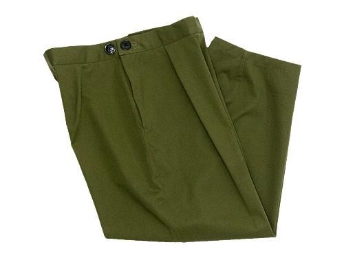 Atelier d'antan Salvador（サルヴァドール） tack pants OLIVE