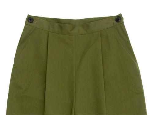 Atelier d'antan Salvadorʥɡ tack pants OLIVE