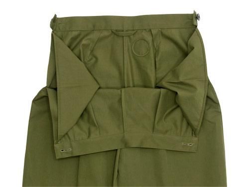 Atelier d'antan Salvadorʥɡ tack pants OLIVE
