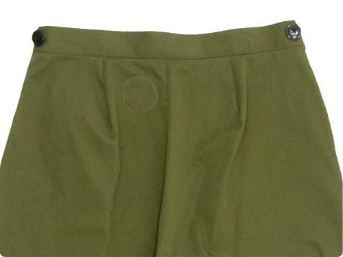 Atelier d'antan Salvadorʥɡ tack pants OLIVE